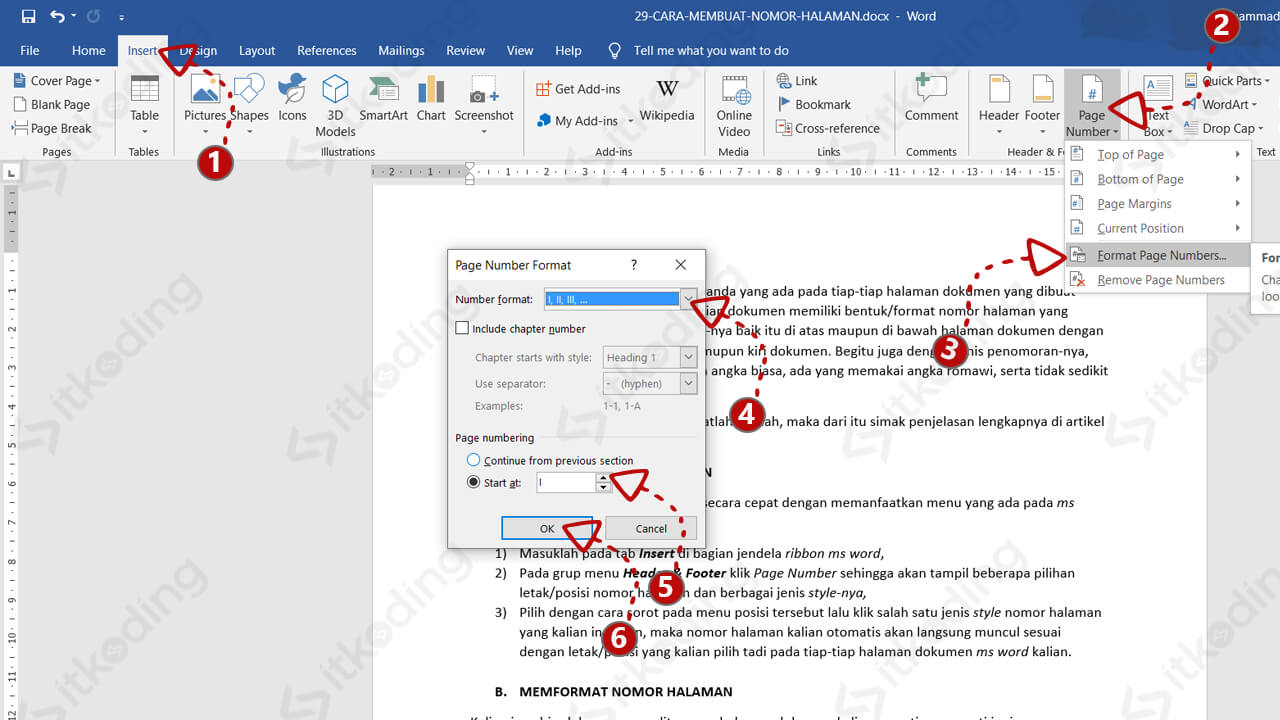 Panduan Lengkap Cara Mudah Buat Halaman di Word - LKomBis