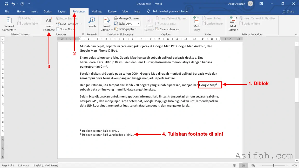 Cara Membuat Footnote yang Efektif di Microsoft Word Panduan Lengkap Cara Membuat Footnote yang Efektif di Microsoft Word Panduan Lengkap