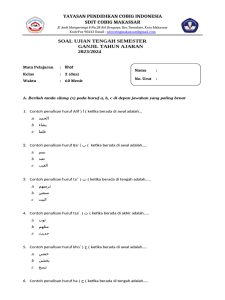 Soal Khot Kelas 2 Ganjil 2023 2024 PDF
