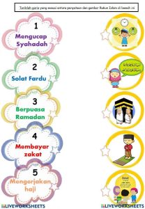 Rukun Islam online exercise for SD Kelas 2 Islam for kids Islamic