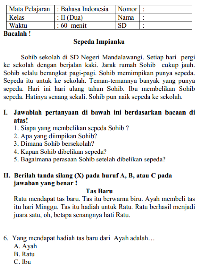 5 Soal PAS Kelas 8 Semester 1 Bahasa Indonesia 2021 yang Terbukti Mengandung HOTS dan Wajib Kamu Tahu