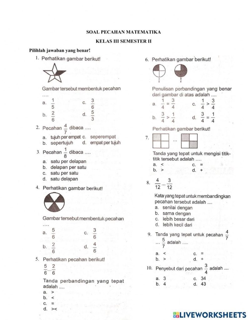 Ternyata Ini Dia Soal Matematika Kelas 3 Tema 1 yang Sering Bikin Bingung Orang Tua
