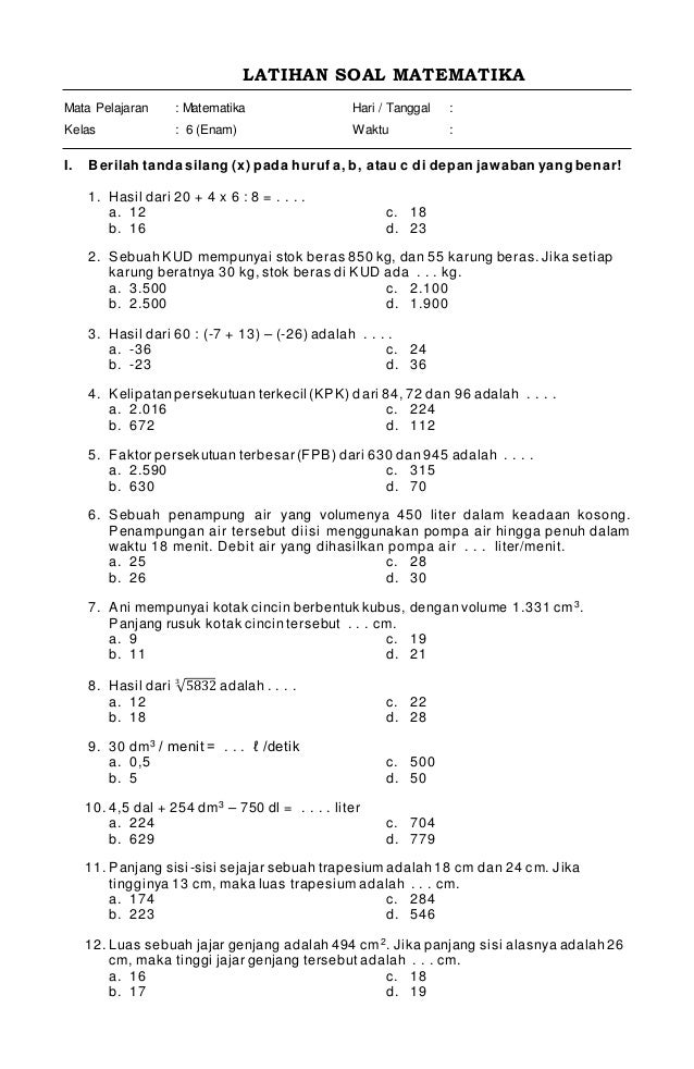 Ini 3 Contoh Soal Keliling dan Luas Bangun Datar Kelas 3 yang Sering Muncul di Ulangan Sumatif Semester 1 Ini 3 Contoh Soal Keliling dan Luas Bangun Datar Kelas 3 yang Sering Muncul di Ulangan Sumatif Semester 1