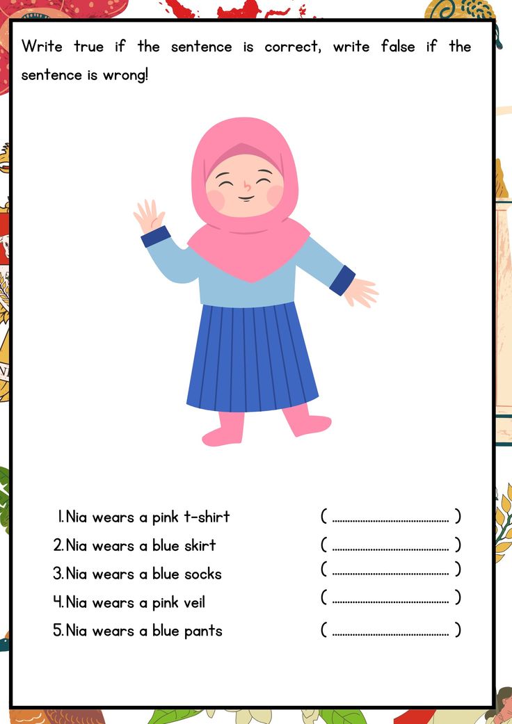 Kumpulan soal bahasa inggris kelas 1 sd semester 2 tentang clothes yang wajib dikuasai